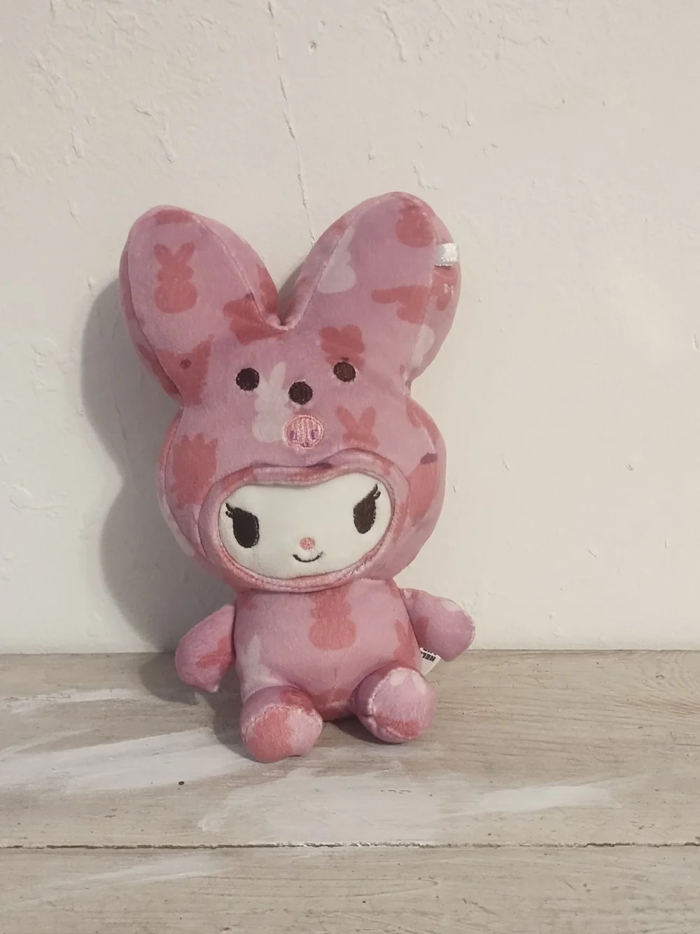 Sanrio Hello Kitty & Friends Peeps Kuromi in Bunny Costume 8.5-Inch Plush